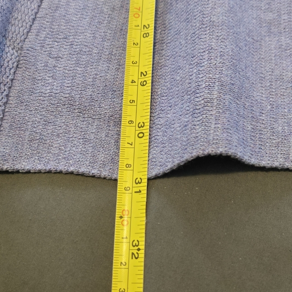 Talbots Soft Purple Open Front Cardigan - Picture 9 of 9